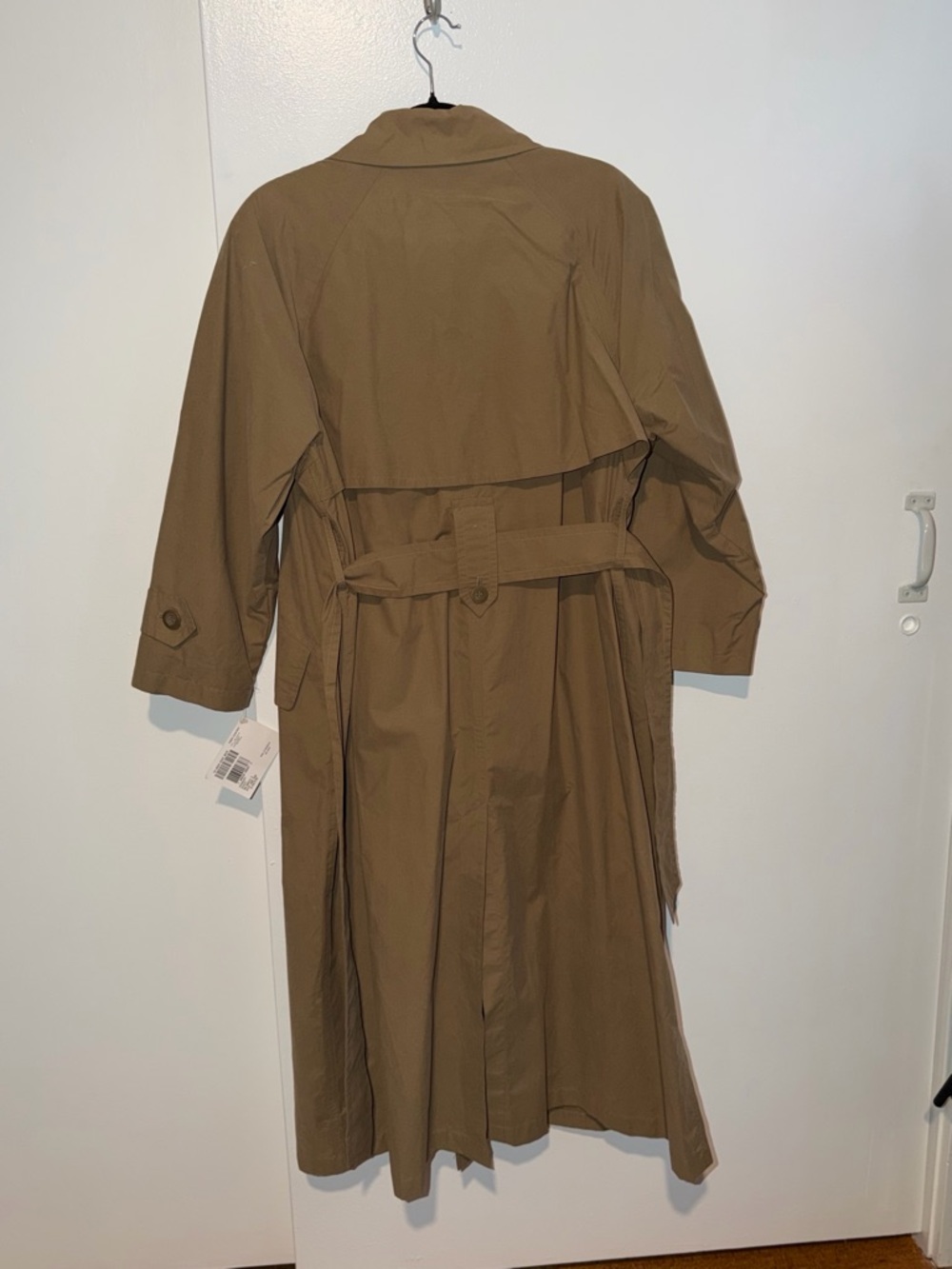 New Towne from London Fog Vintage Desert Belted Trench Coat Size 8 Petite - Picture 3 of 9